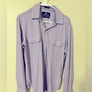 ButterCloth Icy Cotton Size M Slim Fit Lavender shirt